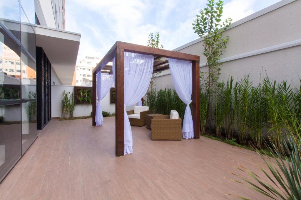 609-Apartamento Encantador, Com 1 Vaga De Garagem, Todo Mobiliado E Decorado, Edificio Com Academia, Lavanderia, Excelente Localizacao No Reboucas, Proximo Ao Batel E Centro Curitiba Dış mekan fotoğraf